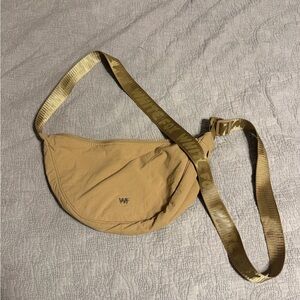 White Fox Boutique Tan Crossbody Bag